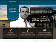 Tablet Screenshot of cmcdefense.com